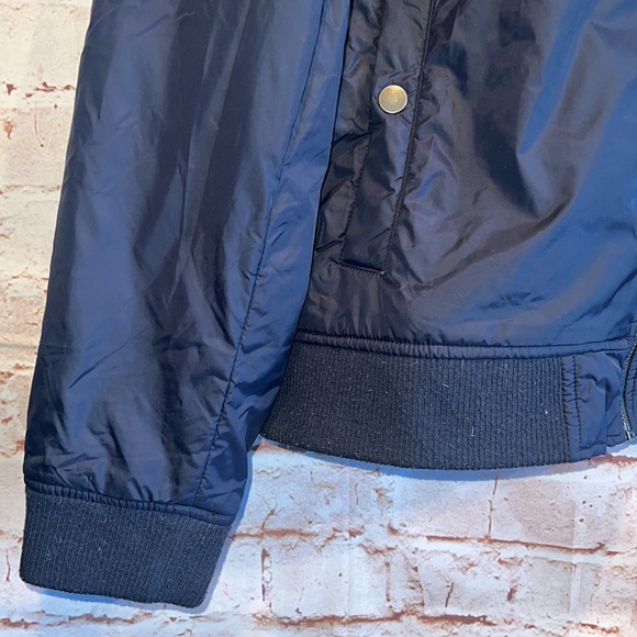Velvet Graham Spencer windbreaker lined XL pockets full zip blue bomber jacket - Picture 3 of 11
